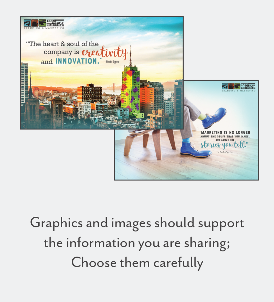 attention-grabbing graphics